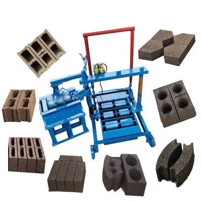 Cheap China Manual Concrete Block Maker Cement Brick Concrete Block Making Machine